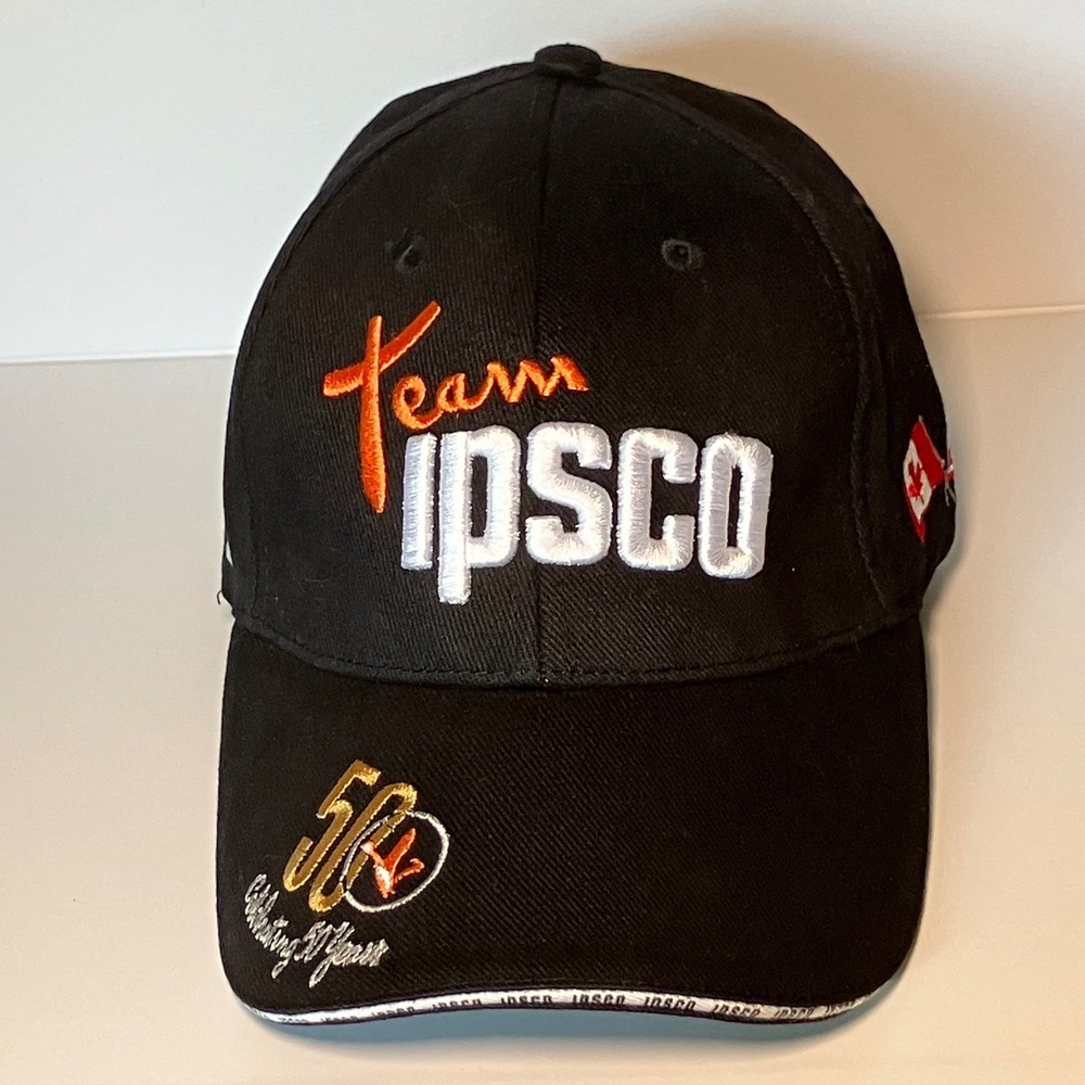 Team IPSCO Baseball Cap 50th Anniversary Black Hat USA Canada